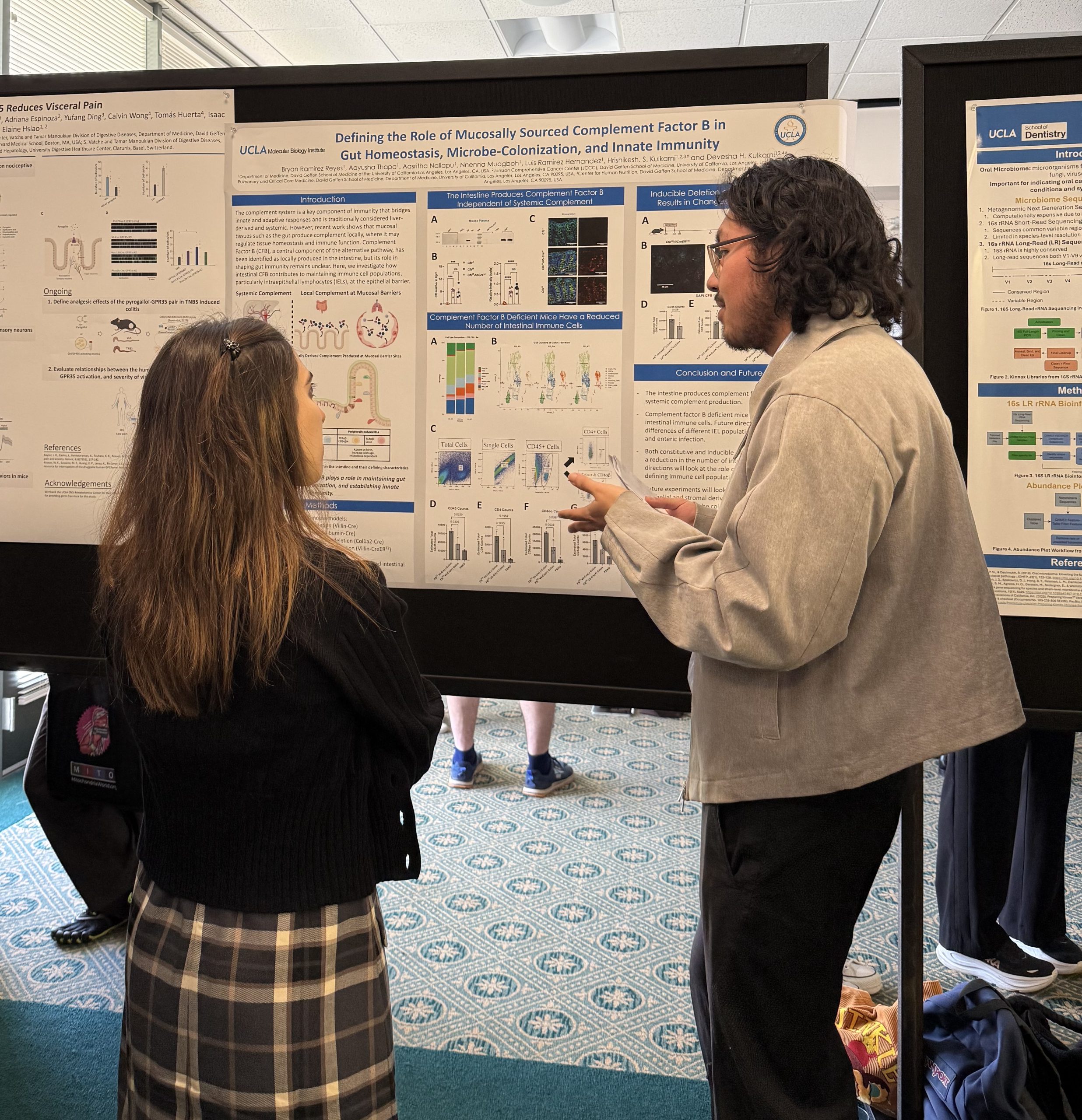 BR_GLMC_2 Bryan Ramirez presenting poster at GLMC symposium